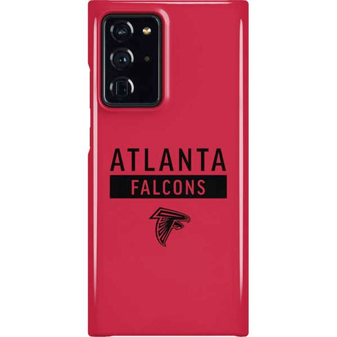 NFL Atlanta Falcons Red Performance Series Galaxy Note20 Ultra 5G Lite Case