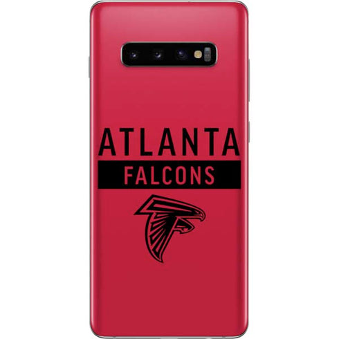 NFL Atlanta Falcons Red Performance Series Galaxy S10 Plus Skin