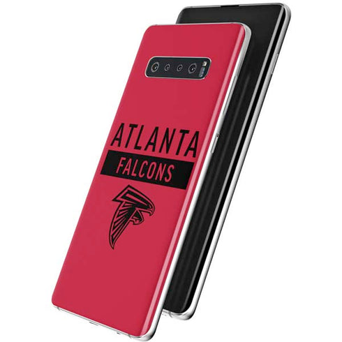 NFL Atlanta Falcons Red Performance Series Galaxy S10 Plus Skin