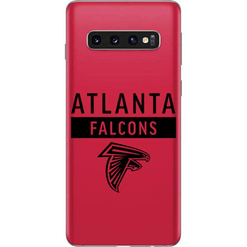 NFL Atlanta Falcons Red Performance Series Galaxy S10 Skin