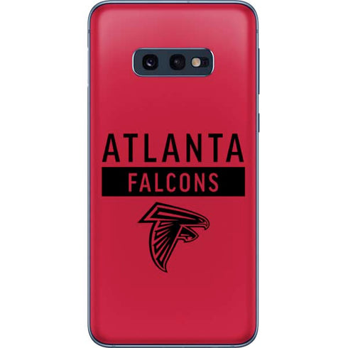 NFL Atlanta Falcons Red Performance Series Galaxy S10e Skin