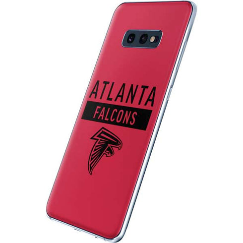 NFL Atlanta Falcons Red Performance Series Galaxy S10e Skin