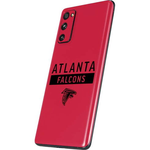 NFL Atlanta Falcons Red Performance Series Galaxy S20 Fan Edition Skin