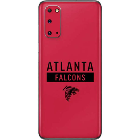 NFL Atlanta Falcons Red Performance Series Galaxy S20 Skin