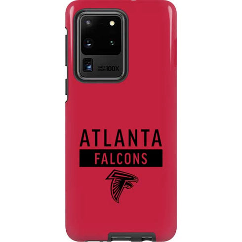 NFL Atlanta Falcons Red Performance Series Galaxy S20 Ultra 5G Pro Case