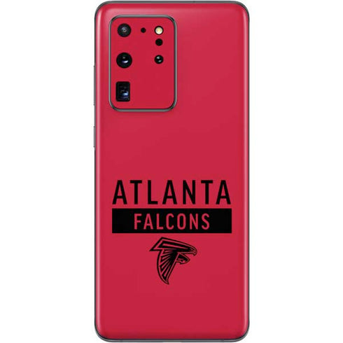 NFL Atlanta Falcons Red Performance Series Galaxy S20 Ultra 5G Skin