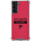 NFL Atlanta Falcons Red Performance Series Galaxy S21 5G Clear Case