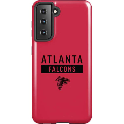 NFL Atlanta Falcons Red Performance Series Galaxy S21 5G Pro Case