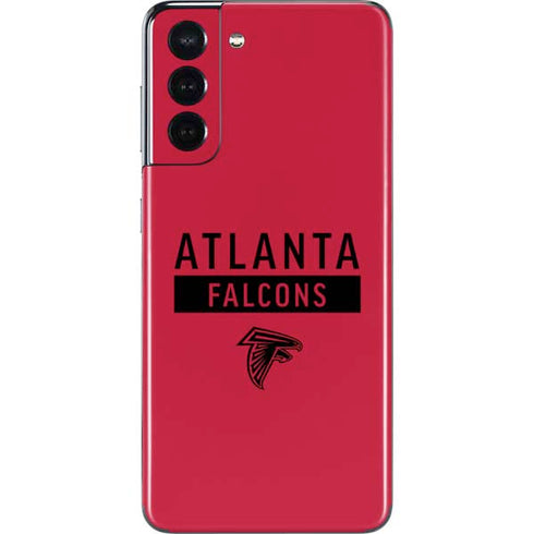 NFL Atlanta Falcons Red Performance Series Galaxy S21 5G Skin