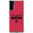 NFL Atlanta Falcons Red Performance Series Galaxy S21 Plus 5G Clear Case