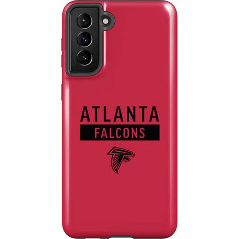 NFL Atlanta Falcons Red Performance Series Galaxy S21 Plus 5G Pro Case
