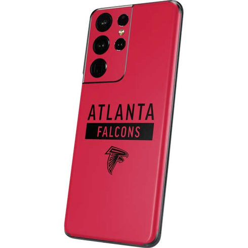 NFL Atlanta Falcons Red Performance Series Galaxy S21 Ultra 5G Skin