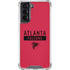 NFL Atlanta Falcons Red Performance Series Galaxy S22 Clear Case