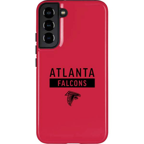 NFL Atlanta Falcons Red Performance Series Galaxy S22 Plus Pro Case