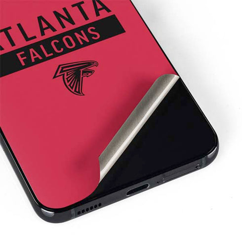 NFL Atlanta Falcons Red Performance Series Galaxy S22 Plus Skin
