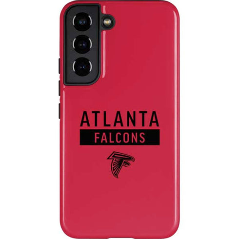 NFL Atlanta Falcons Red Performance Series Galaxy S22 Pro Case