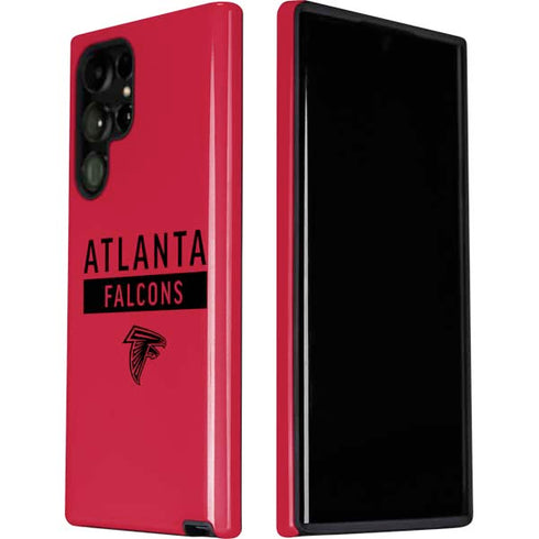 NFL Atlanta Falcons Red Performance Series Galaxy S22 Ultra Pro Case