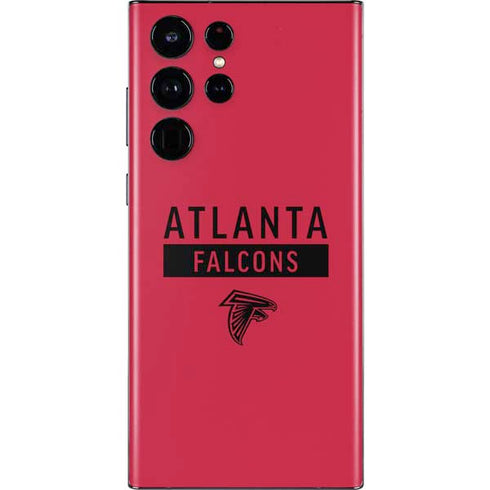 NFL Atlanta Falcons Red Performance Series Galaxy S22 Ultra Skin