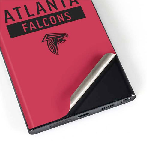 NFL Atlanta Falcons Red Performance Series Galaxy S22 Ultra Skin