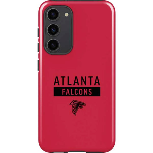NFL Atlanta Falcons Red Performance Series Galaxy S23 Plus Pro Case