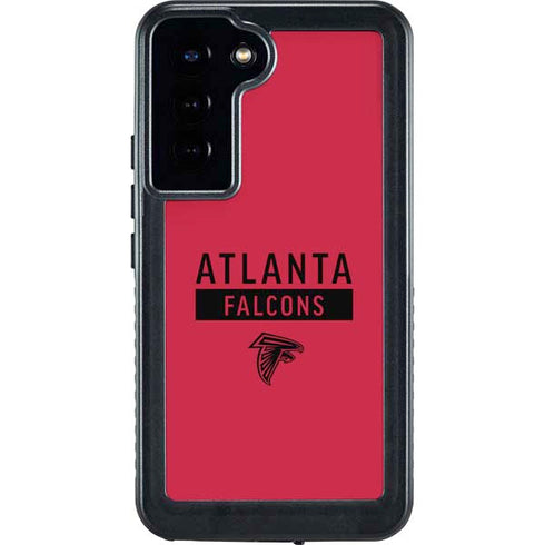 NFL Atlanta Falcons Red Performance Series Galaxy S23 Plus Waterproof Case