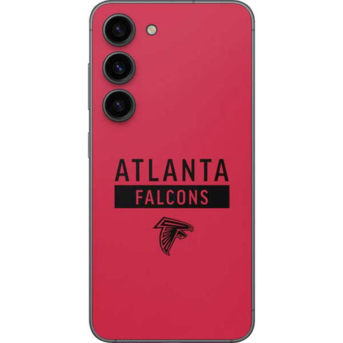 NFL Atlanta Falcons Red Performance Series Galaxy S23 Skin