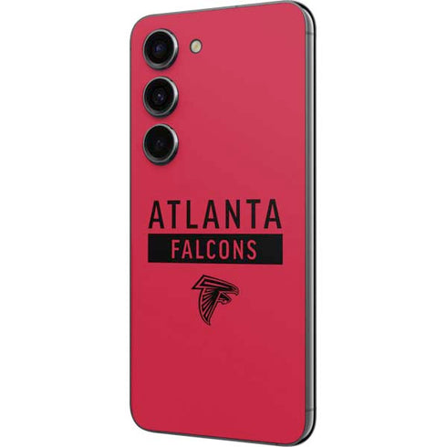 NFL Atlanta Falcons Red Performance Series Galaxy S23 Skin