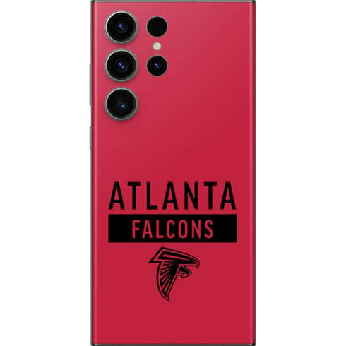 NFL Atlanta Falcons Red Performance Series Galaxy S23 Ultra Skin