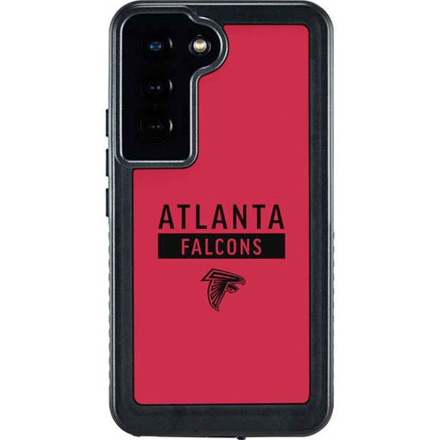 NFL Atlanta Falcons Red Performance Series Galaxy S23 Waterproof Case