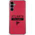 NFL Atlanta Falcons Red Performance Series Galaxy S24 Plus Clear Case