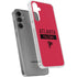 NFL Atlanta Falcons Red Performance Series Galaxy S24 Plus Clear Case
