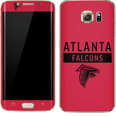 NFL Atlanta Falcons Red Performance Series Galaxy S7 Edge Skin