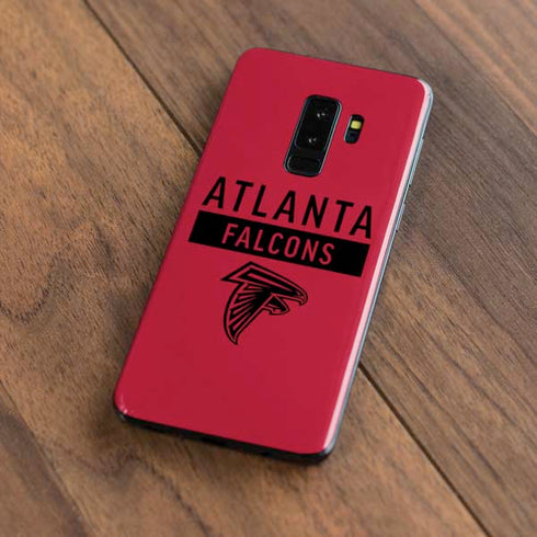 NFL Atlanta Falcons Red Performance Series Galaxy S9 Plus Skin