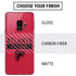 NFL Atlanta Falcons Red Performance Series Galaxy S9 Skin
