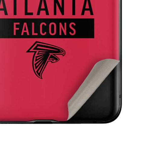 NFL Atlanta Falcons Red Performance Series Galaxy Z Flip Skin