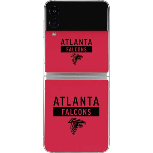 NFL Atlanta Falcons Red Performance Series Galaxy Z Flip3 5G Skin