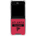 NFL Atlanta Falcons Red Performance Series Galaxy Z Flip5 5G Clear Case