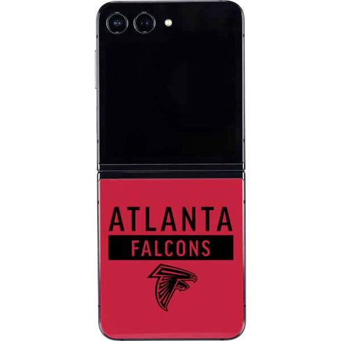 NFL Atlanta Falcons Red Performance Series Galaxy Z Flip5 5G Skin