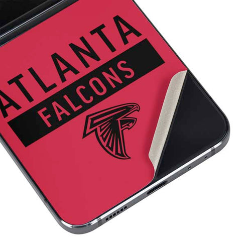 NFL Atlanta Falcons Red Performance Series Galaxy Z Flip5 5G Skin