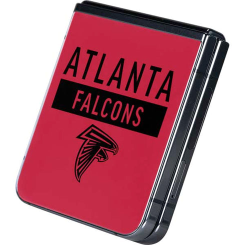 NFL Atlanta Falcons Red Performance Series Galaxy Z Flip5 5G Skin