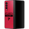 NFL Atlanta Falcons Red Performance Series Galaxy Z Fold3 5G Skin