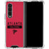NFL Atlanta Falcons Red Performance Series Galaxy Z Fold4 5G Clear Case
