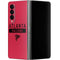 NFL Atlanta Falcons Red Performance Series Galaxy Z Fold4 5G Skin
