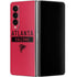 NFL Atlanta Falcons Red Performance Series Galaxy Z Fold4 5G Skin
