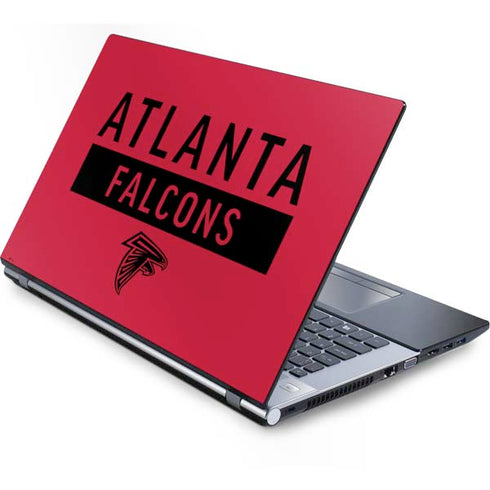 NFL Atlanta Falcons Red Performance Series Generic Laptop Skin