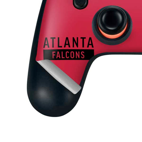 NFL Atlanta Falcons Red Performance Series Google Stadia Controller Skin