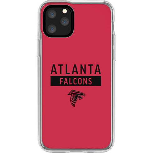 NFL Atlanta Falcons Red Performance Series iPhone 11 Pro Clear Case