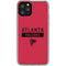 NFL Atlanta Falcons Red Performance Series iPhone 11 Pro Clear Case