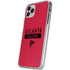 NFL Atlanta Falcons Red Performance Series iPhone 11 Pro Clear Case