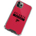 NFL Atlanta Falcons Red Performance Series iPhone 11 Pro Max Clear Case